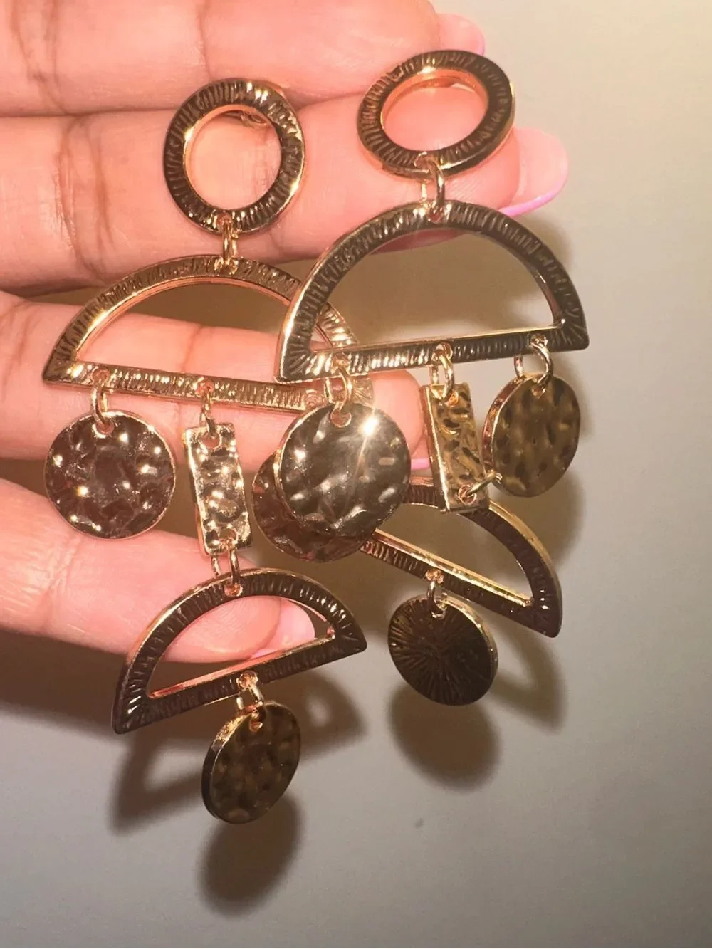 N/A gold earrings